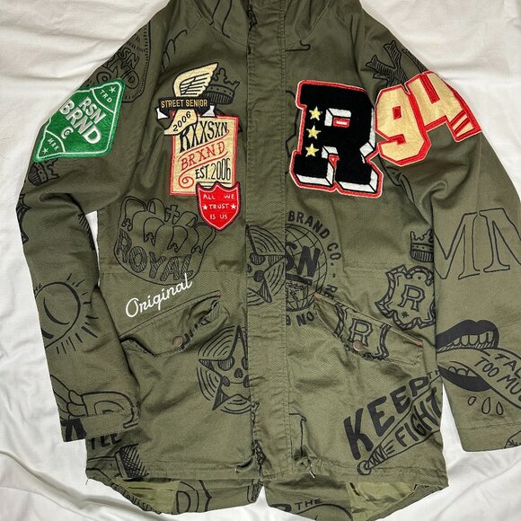 Reason Military-Style Jacket size L